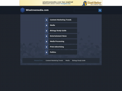 wisetreemedia.com snapshot