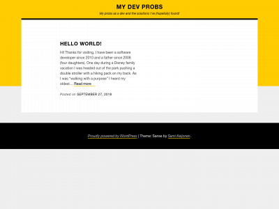 mydevprobs.com snapshot