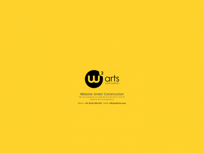 w3arts.com snapshot