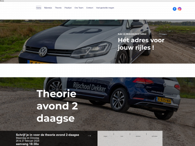 autorijschooldekker.nl snapshot