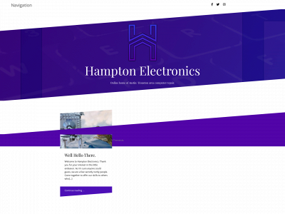 hamptonelectronics.com snapshot