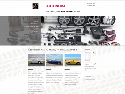autonova.lt snapshot