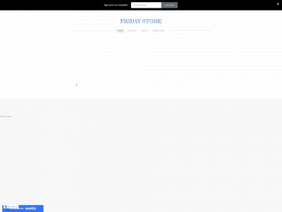 friday-store.weebly.com snapshot