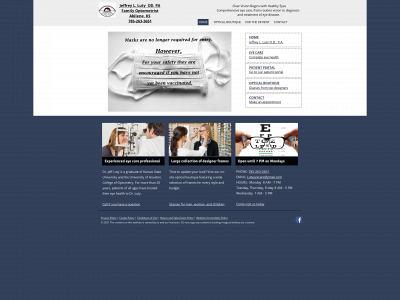 lutyeyecare.com snapshot