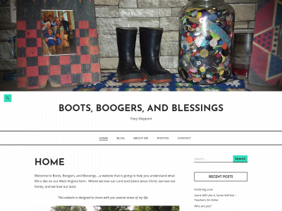 bootsboogersandblessings.com snapshot