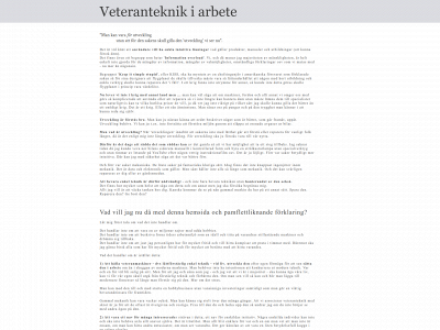 veteranteknik.se snapshot