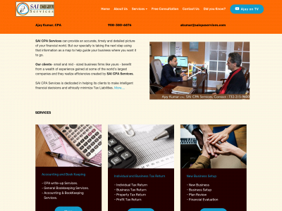 saicpaservices.com snapshot
