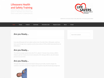 lifesavers-training.com snapshot