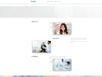burketherapeutics.com snapshot