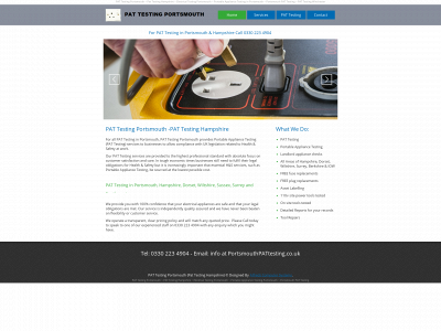 portsmouthpattesting.co.uk snapshot