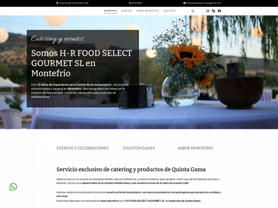 hrfoodselectgourmet.com snapshot