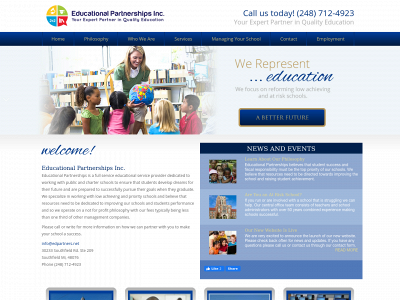 edpartners.net snapshot