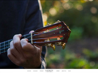 lichtyguitars.com snapshot