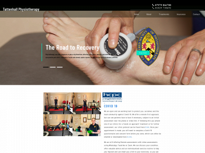 tattenhallphysiotherapyandwellbeingcentre.com snapshot