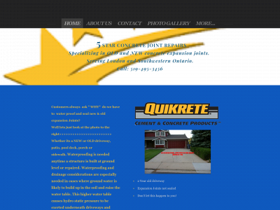 5starconcretejointrepairs.weebly.com snapshot