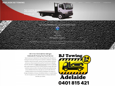 www.bjtowingadelaide.com snapshot