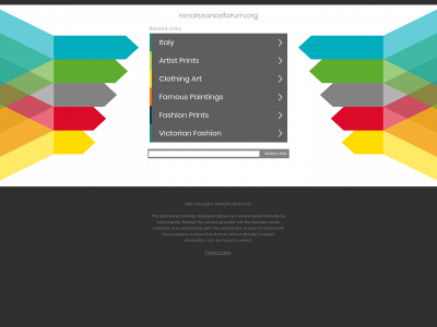 renaissanceforum.org snapshot