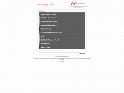 sabeenjehanzeb.com snapshot