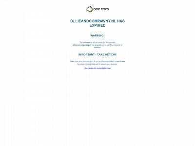 ollieandcompawny.nl snapshot