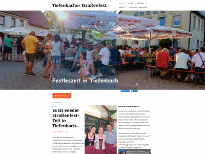 tiefenbacher-strassenfest.de snapshot