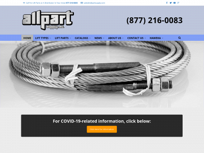 allpartsupply.com snapshot