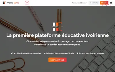 ivoireduc.com snapshot