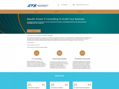 sparshtechsolutions.com snapshot