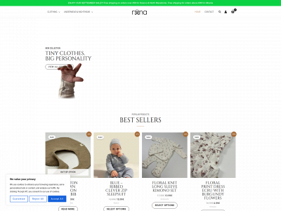 babyreena.com snapshot