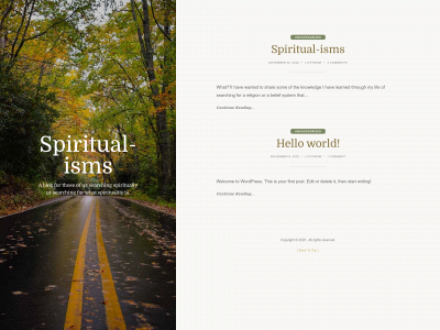 spiritual-isms.org snapshot