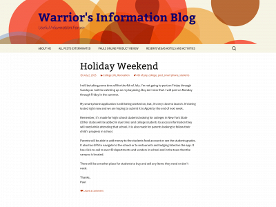 warriorims.com snapshot