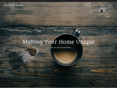 www.upstateexteriors.com snapshot