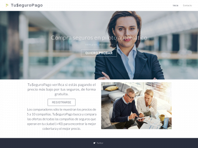 tuseguropago.com snapshot