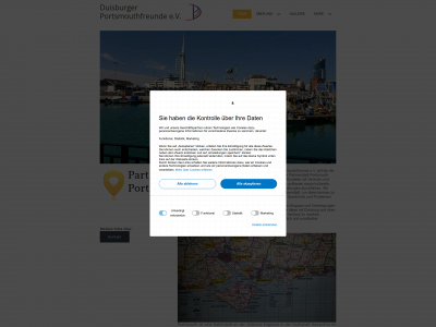 portsmouthfreunde.de snapshot