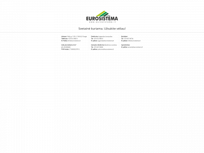 eurosistema.lt snapshot