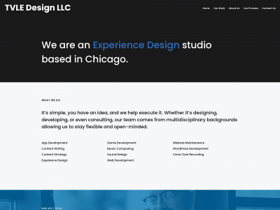 tvle.design snapshot