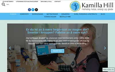 kamillahill.no snapshot
