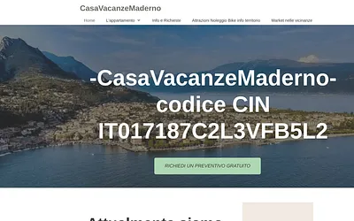 casavacanzemaderno.it snapshot
