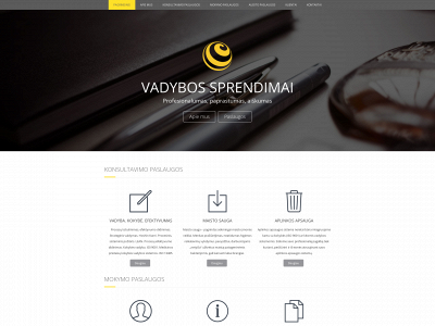 vadybossprendimai.lt snapshot