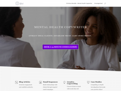 christinamarable.com snapshot