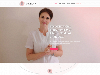 luminancefacialtherapy.com snapshot