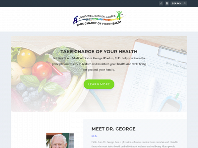 livingwellwithdrgeorge.com snapshot