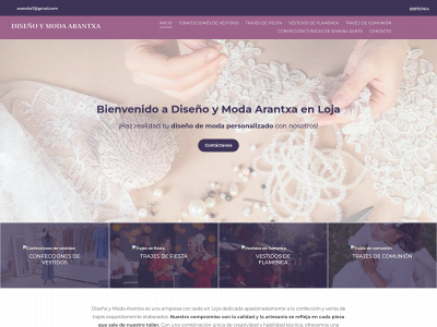 diseñoymodaarantxa.es snapshot