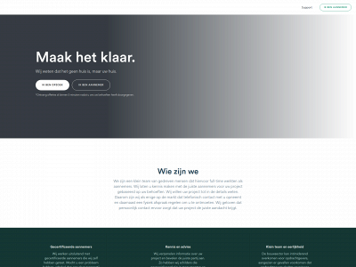 klaaraannemers.nl snapshot