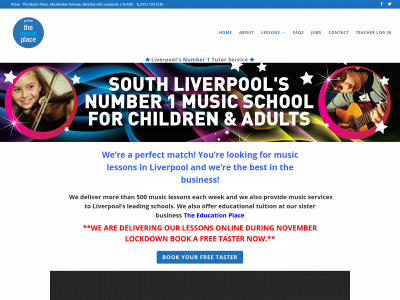 pulsemusicliverpool.com snapshot