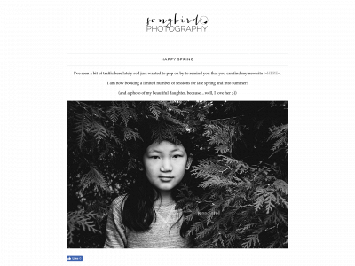 songbird-photography.com snapshot