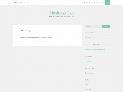 musingsmesh.com snapshot