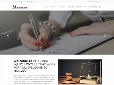 masgraslaw.ca snapshot