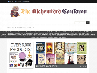 thealchemistscauldron.com snapshot
