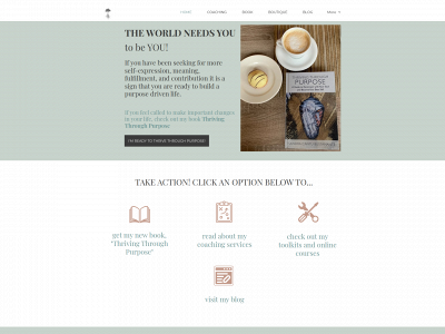 thrivingthroughpurpose.com snapshot