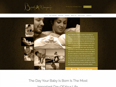 birthcenter.net snapshot